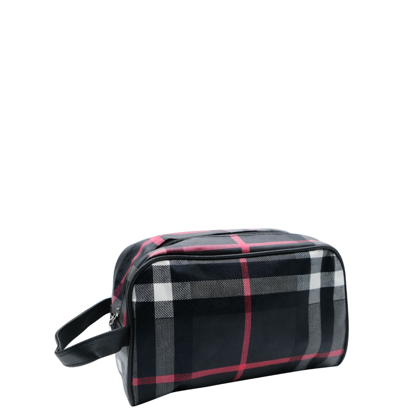 Gents Mock Tartan Wash Bag