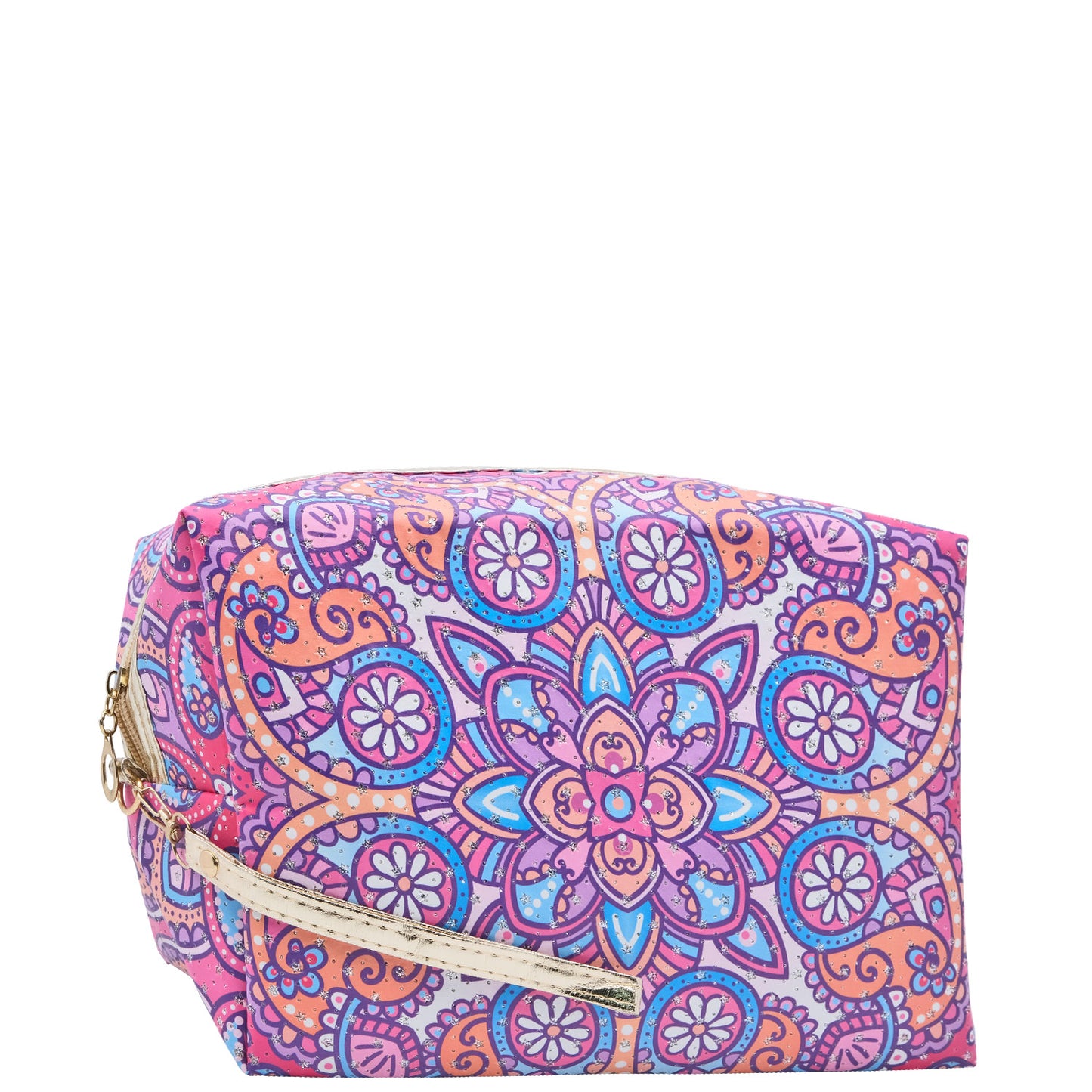 Pink Medley Large Barrel Bag
