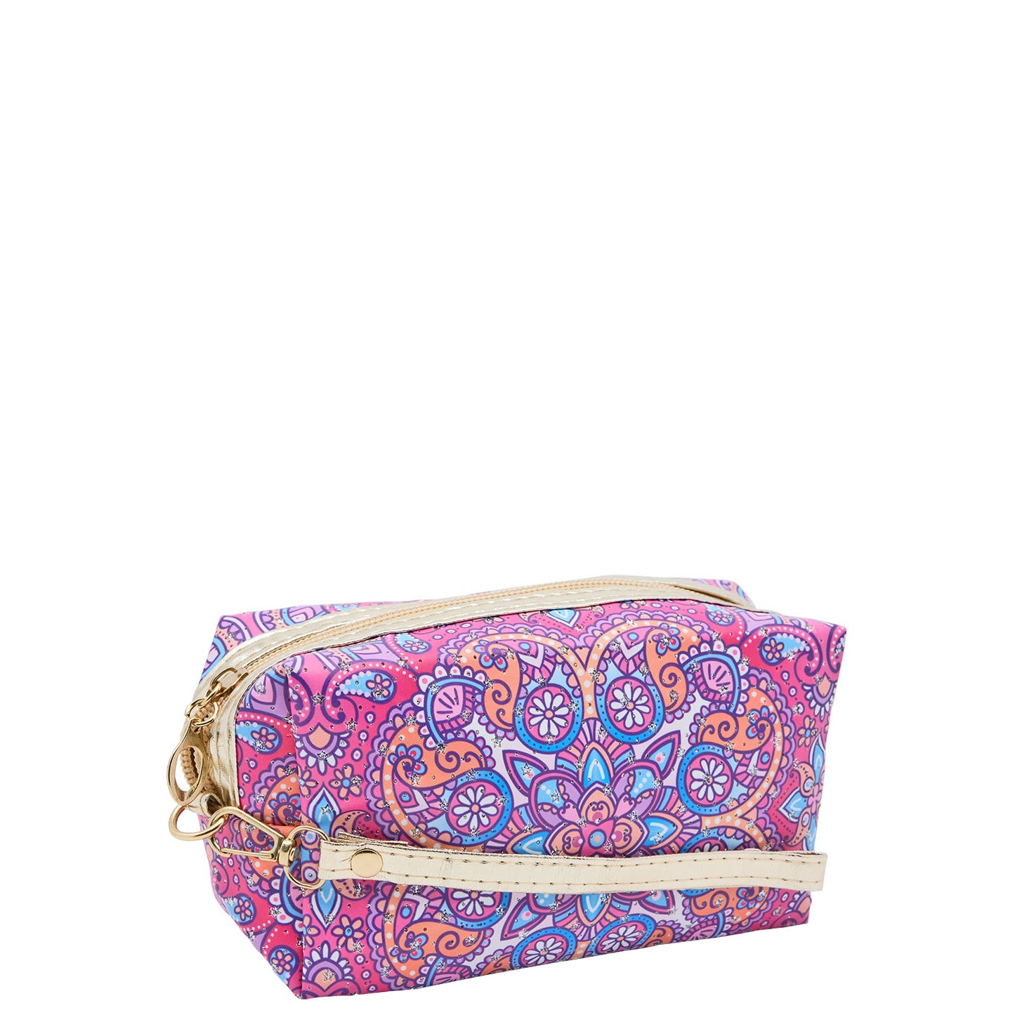 Pink Medley Small Barrel Bag