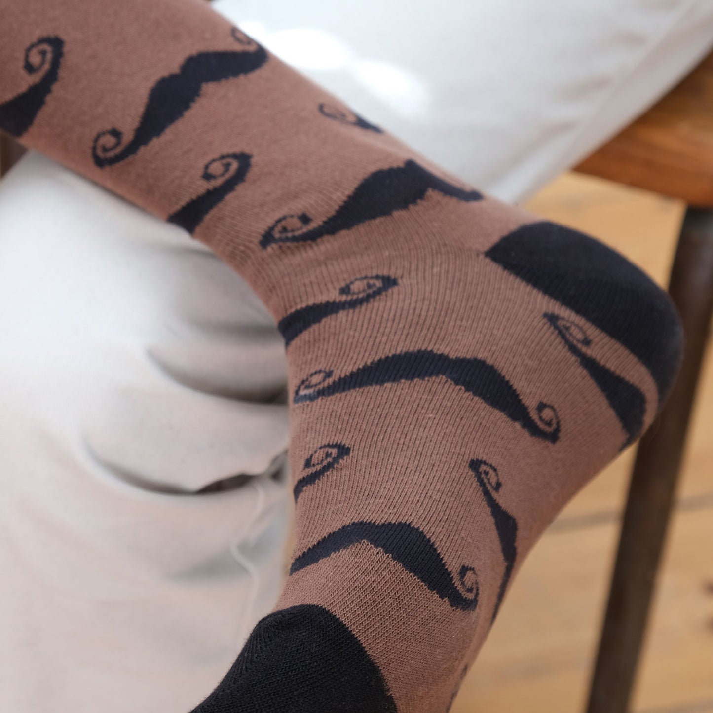 Beard Boss - Novelty Socks (Moustache)