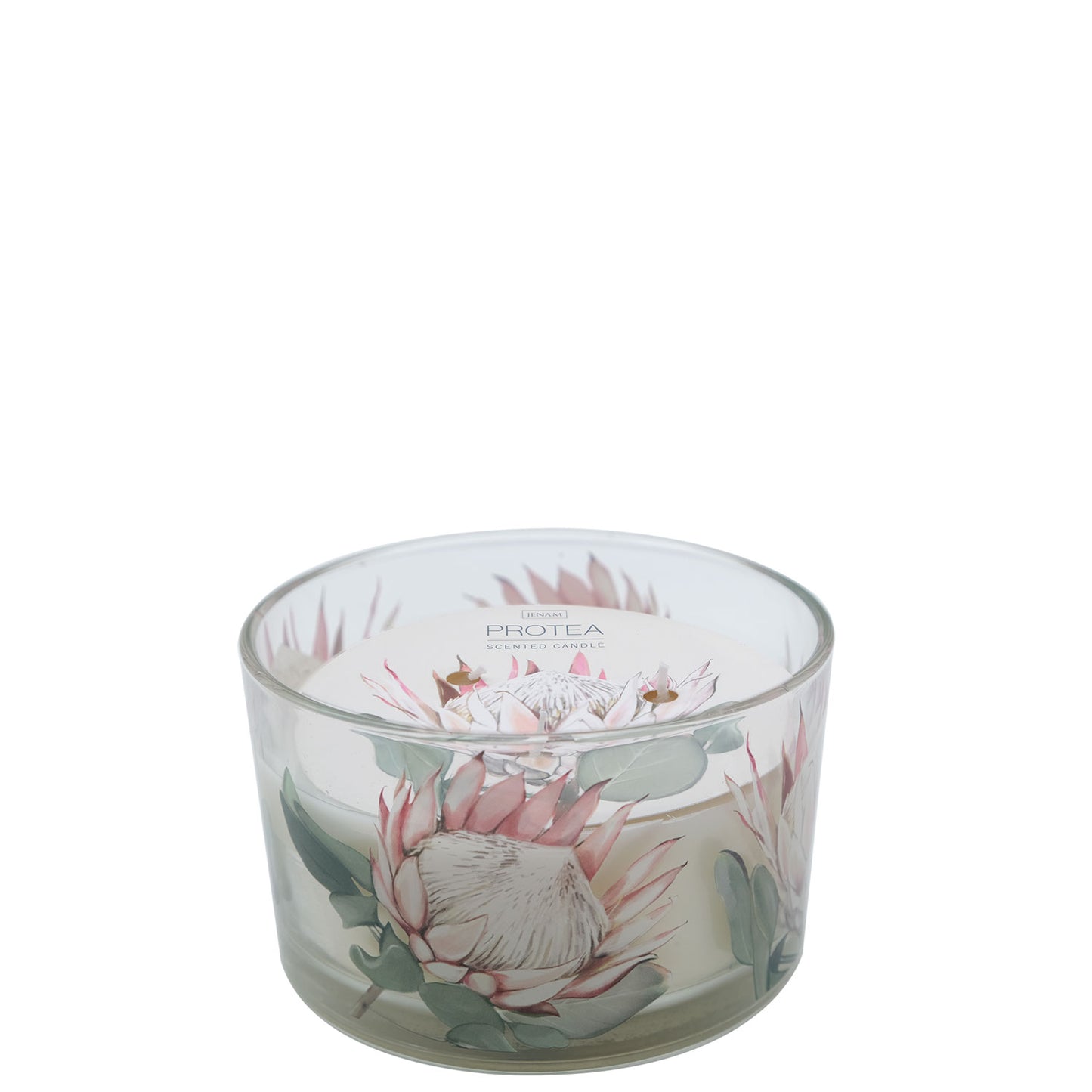 Protea Scented Candle (Triple Wick) - 400g (13 x 8cm)