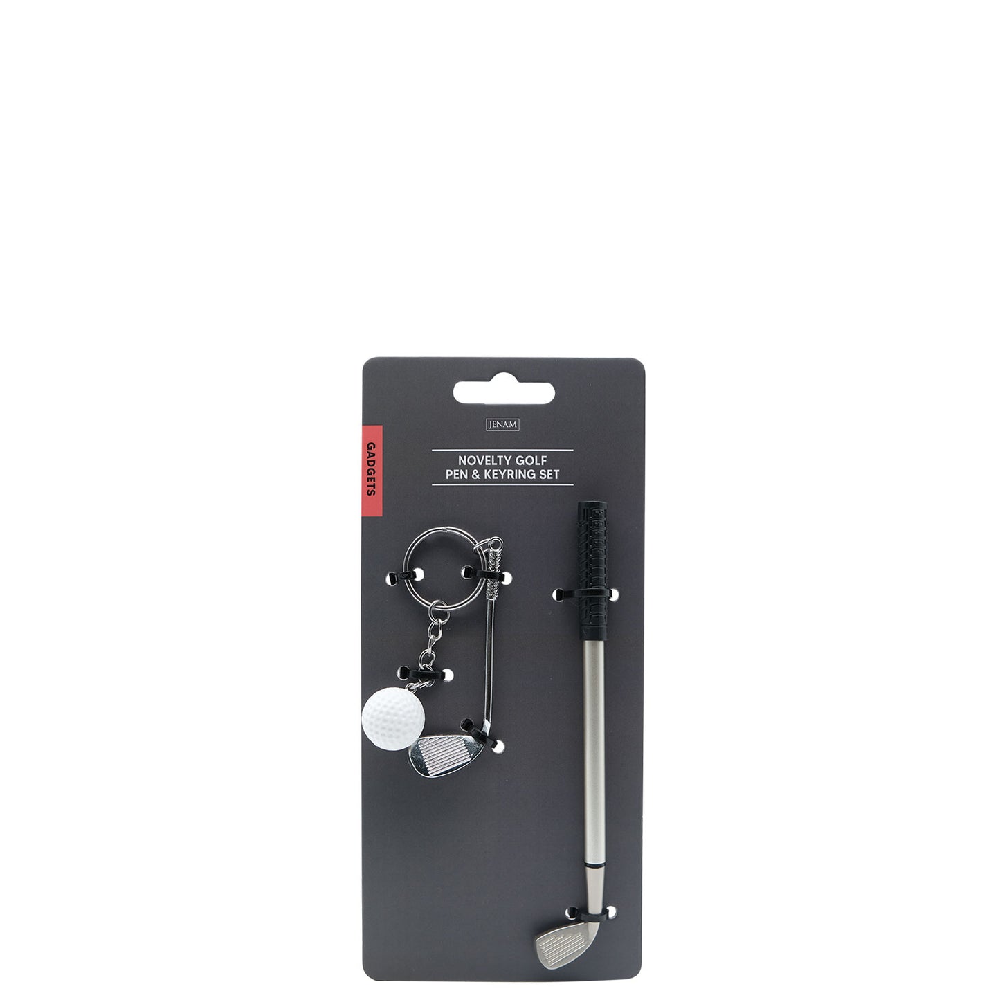 Novelty Golf Pen & Keyring Set