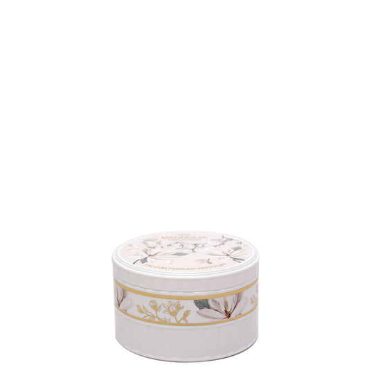 Magnolia Talc Container With Puff - 140g