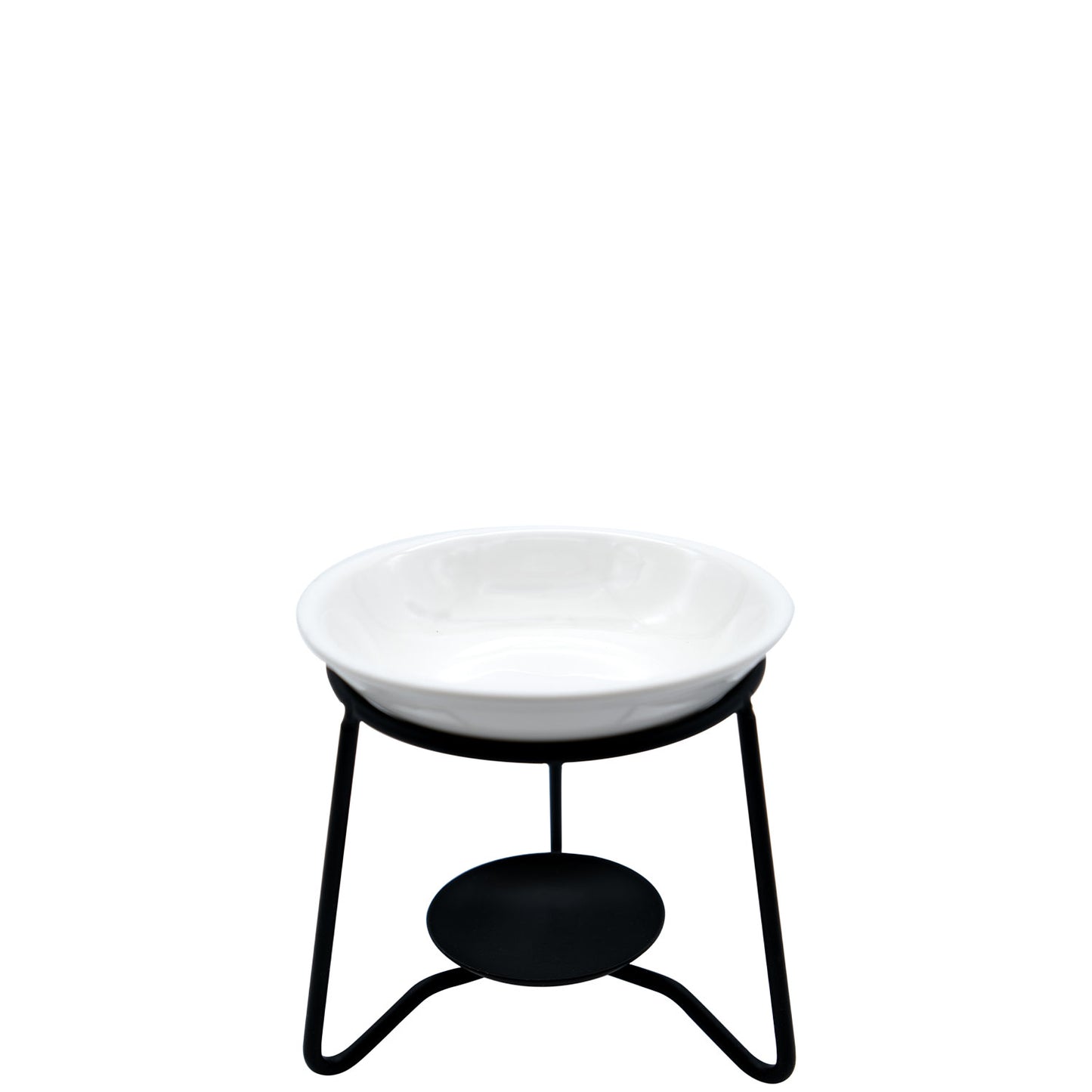 Scented Home Ceramic Oil Burner (Black Stand) - 9 x 10cm