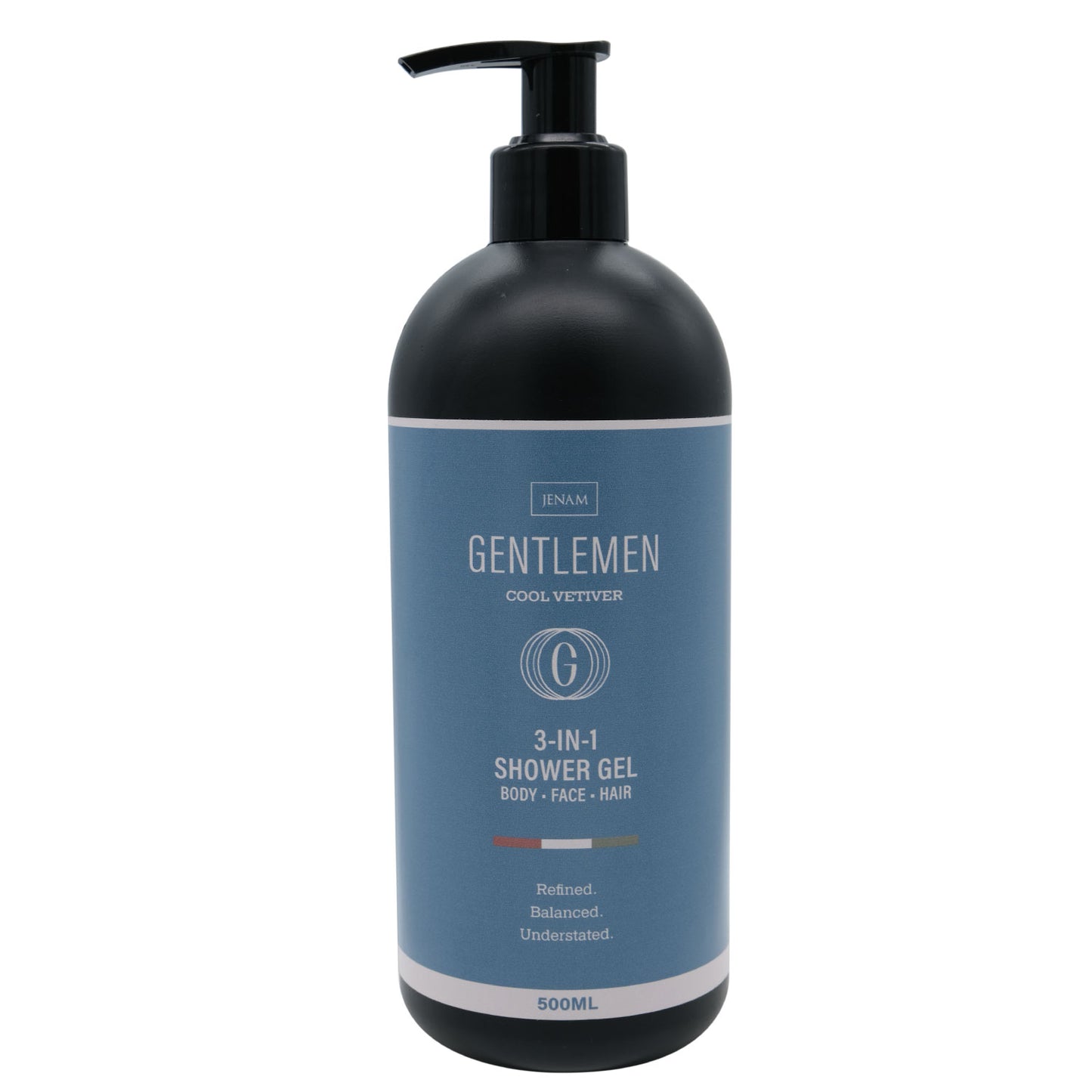 Gentlemen 3-In-1 Shower Gel (Body, Face & Hair) (Cool Vetiver)