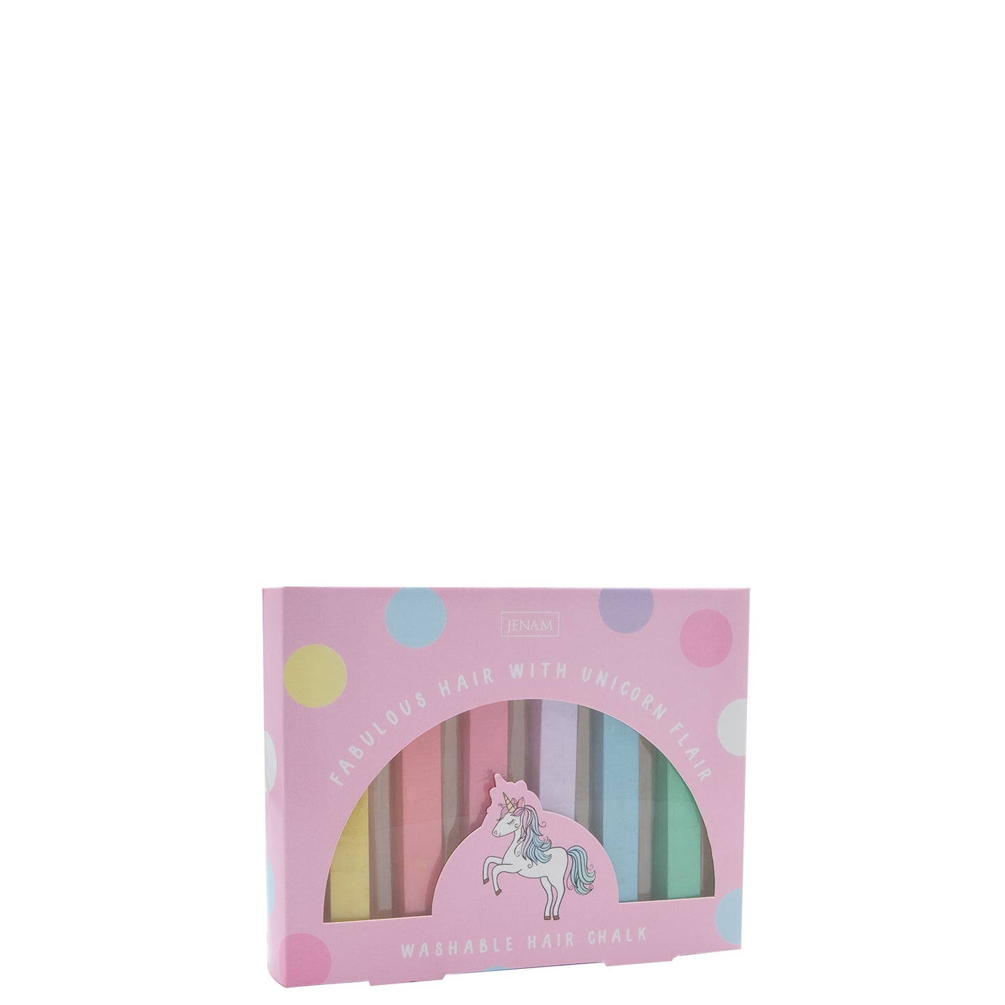 Unicorn Washable Hair Chalk (Fabulous Hair With Unicorn Flair)