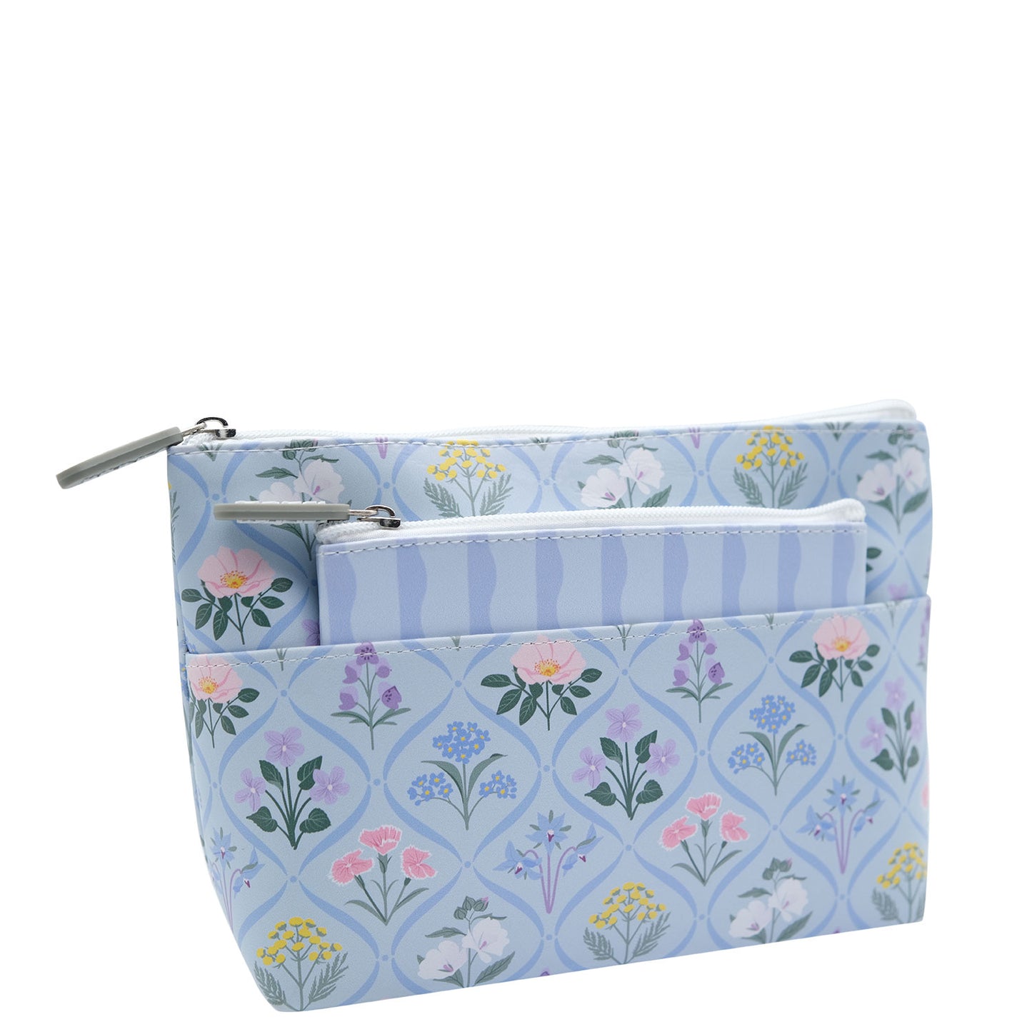 Scripture & Verse - 2pc Cosmetic Bag Pocket Set - 20 x 14 x 7cm & 15 x 11 cm