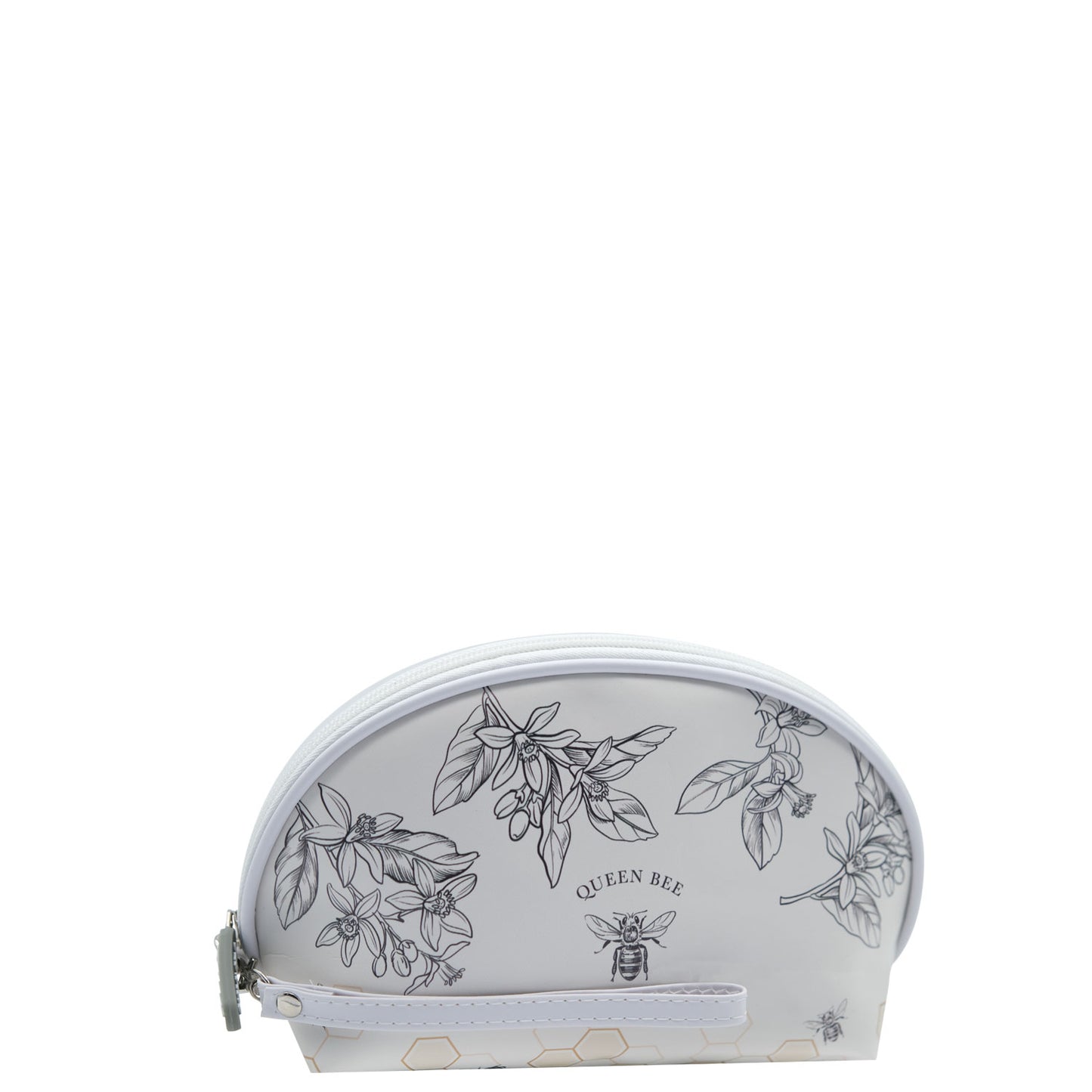 Bee Oval Cosmetic Bag - 20 x 13cm
