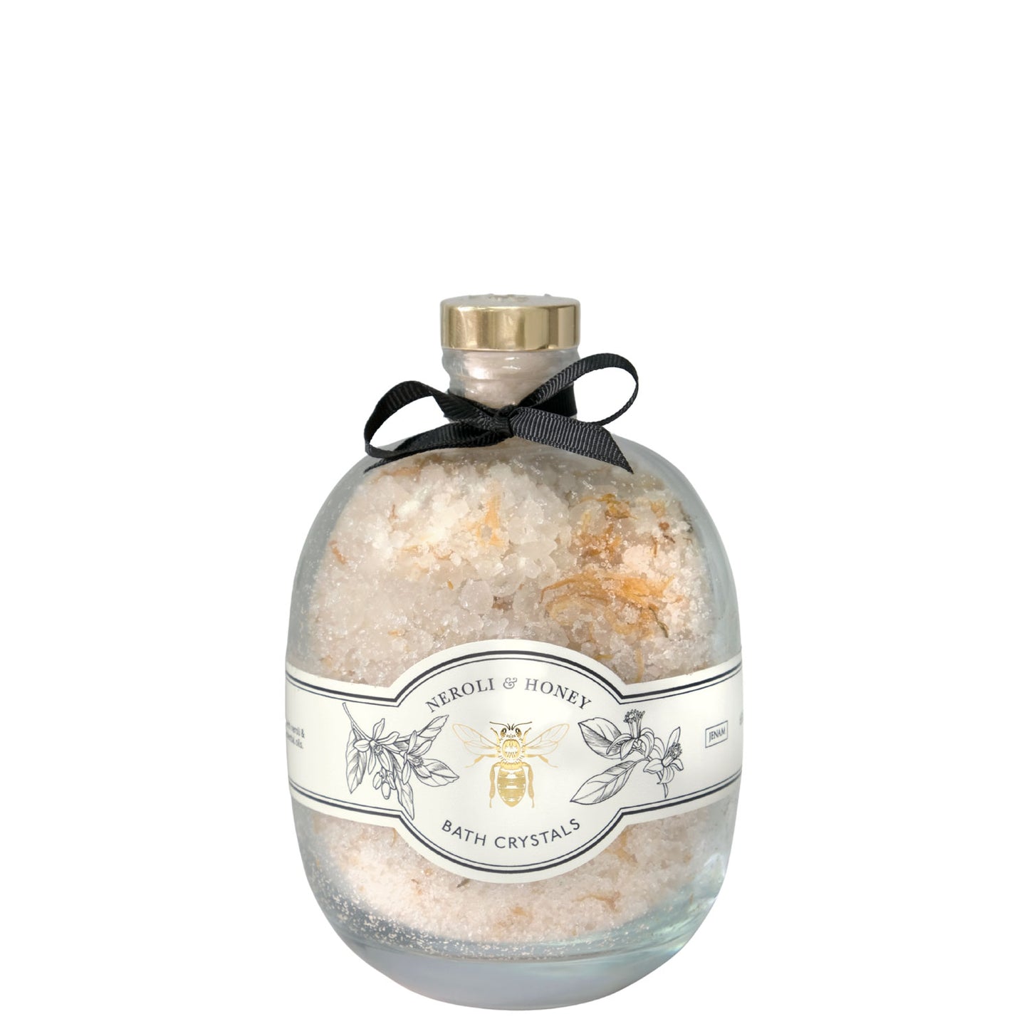 Bee Bath Crystals - (Glass Bottle) - 650g