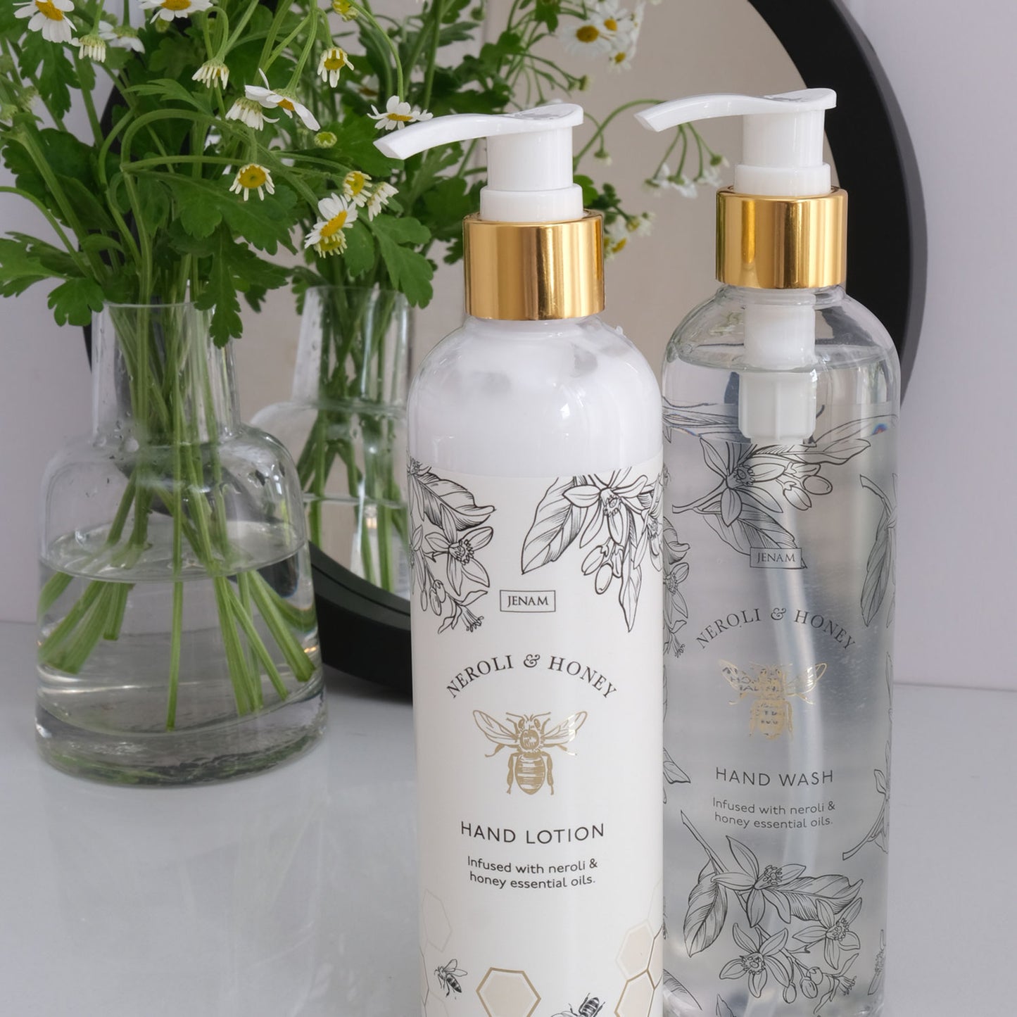 Bee Hand Care Duo - 300ml Hand Wash & 300ml Hand Lotion