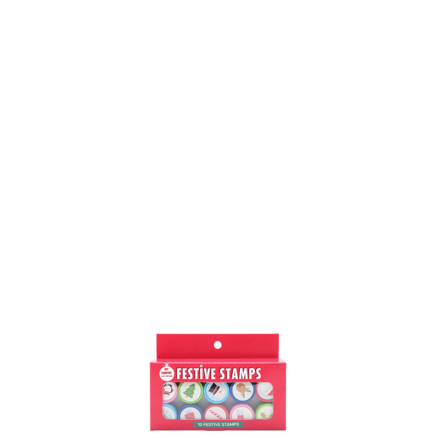 Christmas - 10 x Festive Stamps (Assorted)