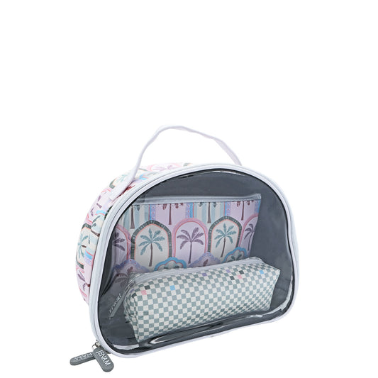 Paradise Found - 3pc Beauty Bag Set