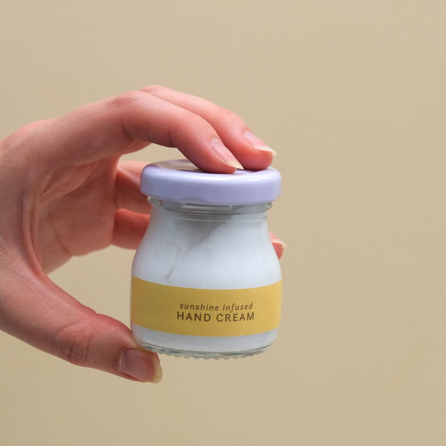 Sunflower Hand Care - 50g Hand Scrub & 50ml Hand Cream (In Glass Jars)