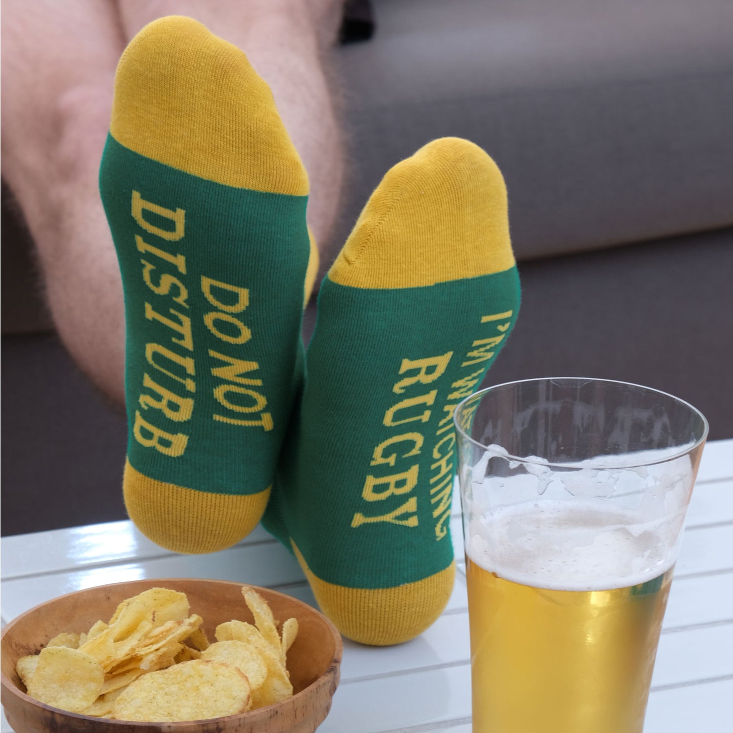Half Time Novelty Socks (Do Not Disturb) - One Size Fits Most