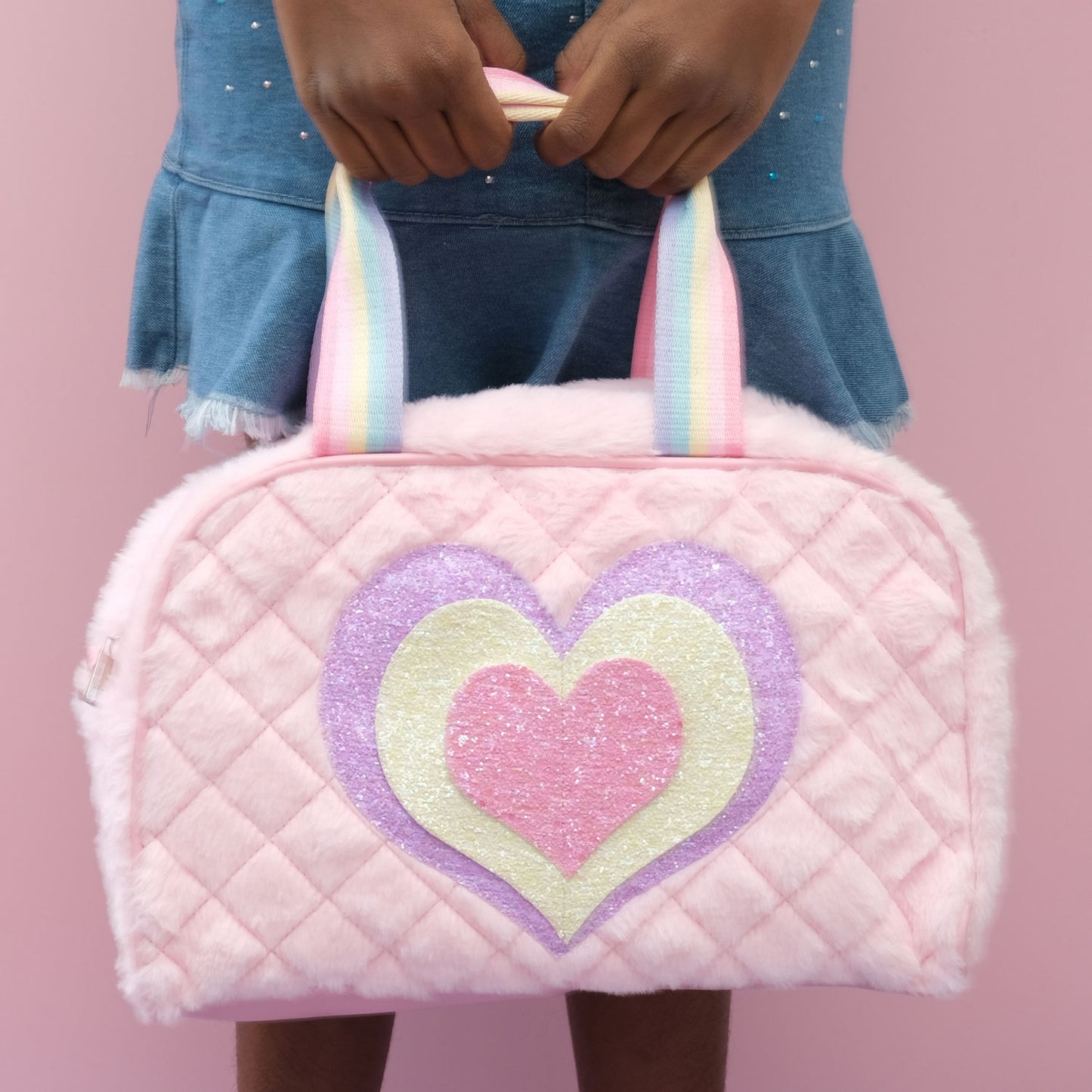 Magical Plush Travel Bag with Handles - 31 x 21cm