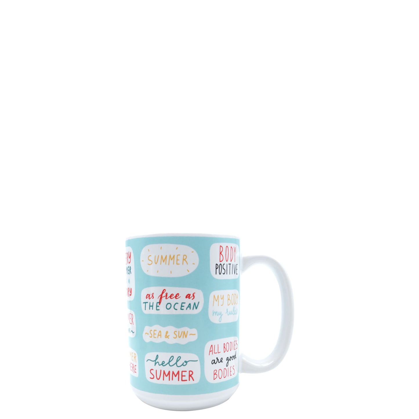 Hey Girl Quirky Words Mugs - 500ml