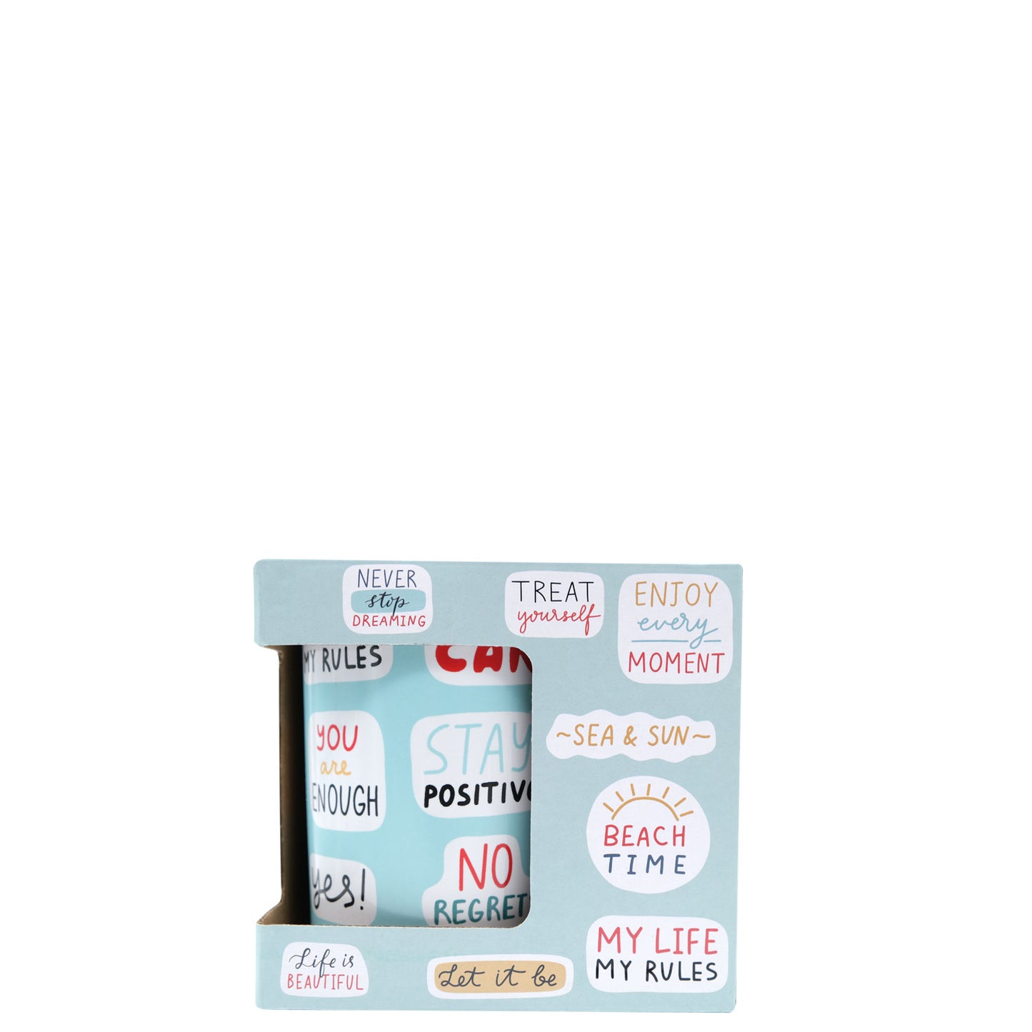 Hey Girl Quirky Words Mugs - 500ml