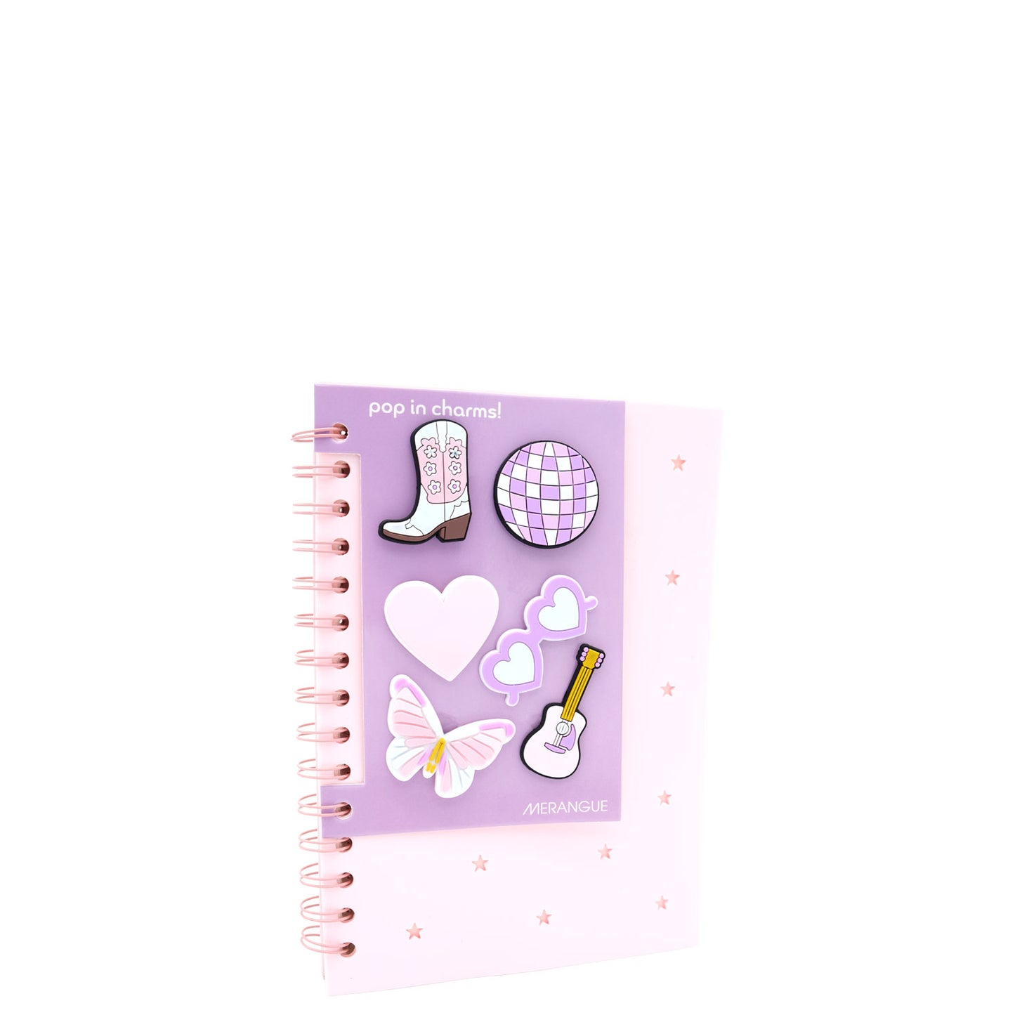 Hey Girl Notebooks With 6 Charms (Assorted) - A5 (Lined)