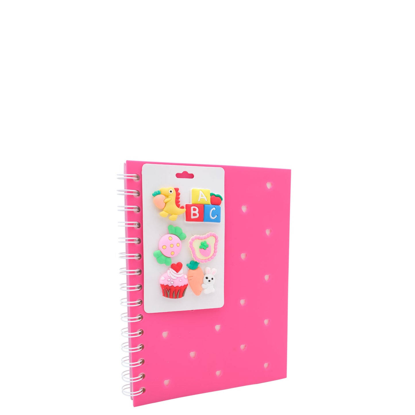 Hey Girl Notebooks With 6 Charms (Assorted) - A5 (Lined)