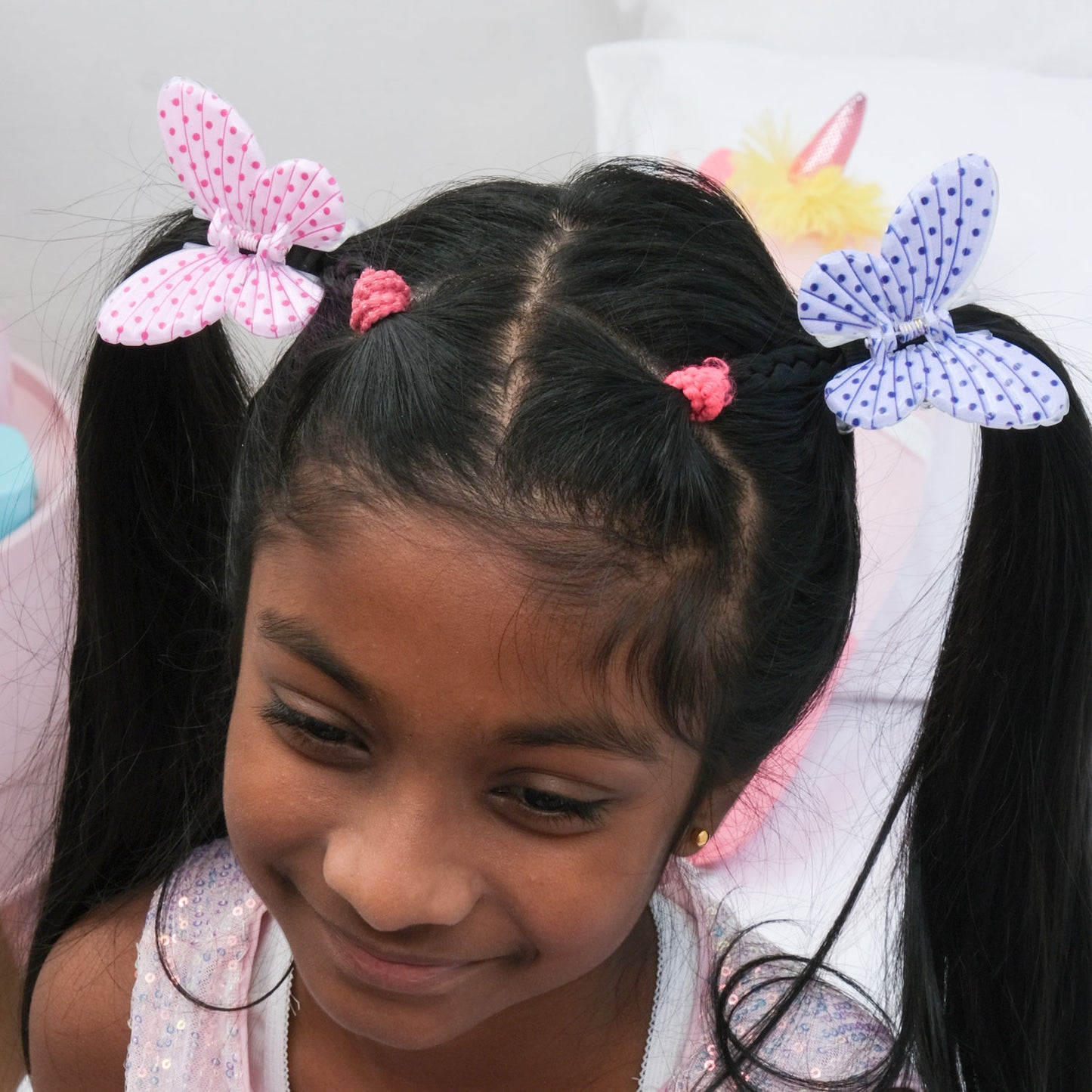 Hey Girl Butterfly Hair Clamps 2pc