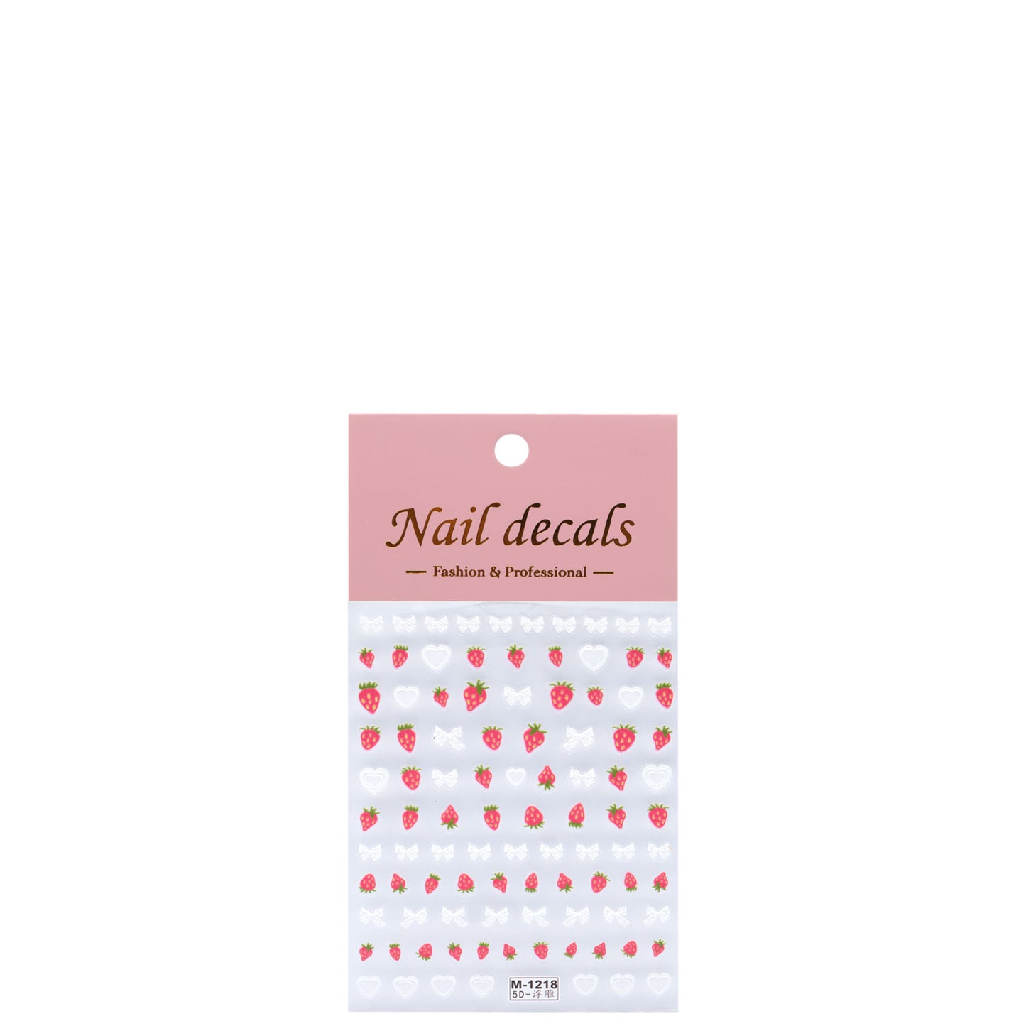 Hey Girl Nail Decals Strawberries