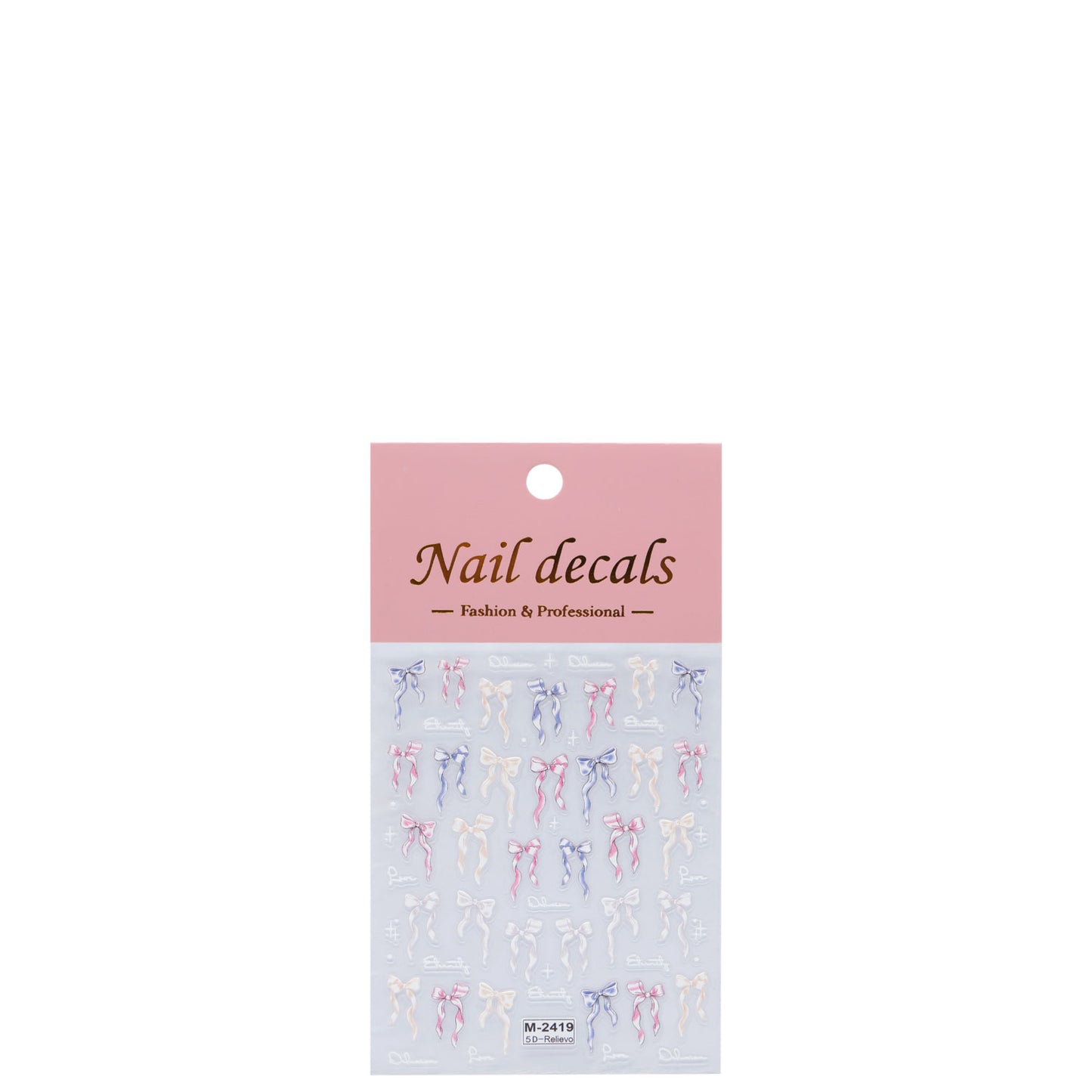Hey Girl Nail Decals Pretty Bows