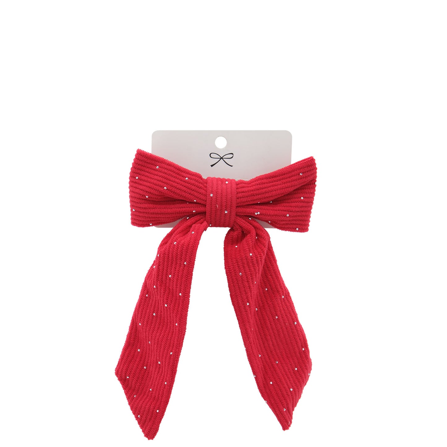 Christmas - Diamante Hair Bow