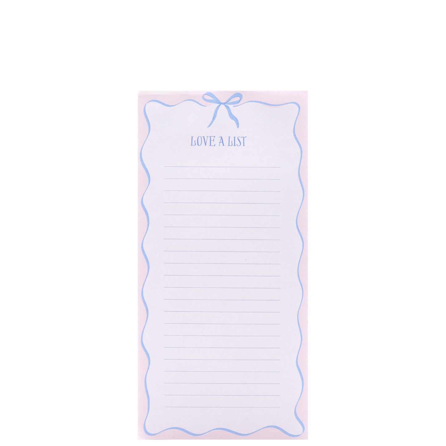 Pretty Little Things Magnetic List Pad - Bow (Love A List)