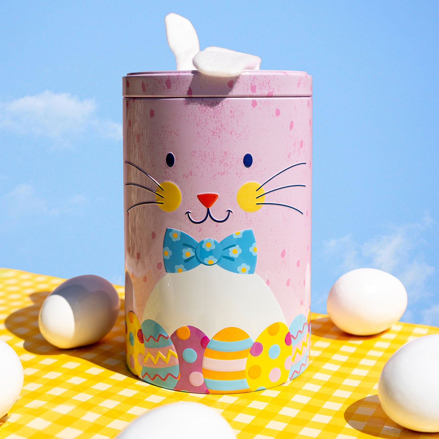 Easter - Round Bunny Tin
