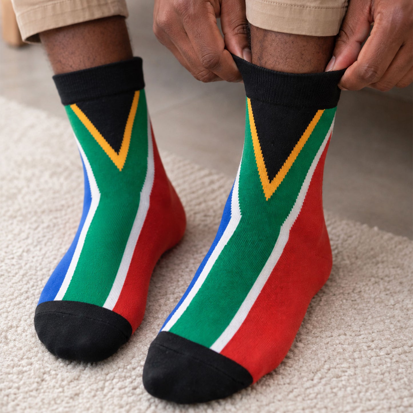 South African Spirit - Novelty Socks