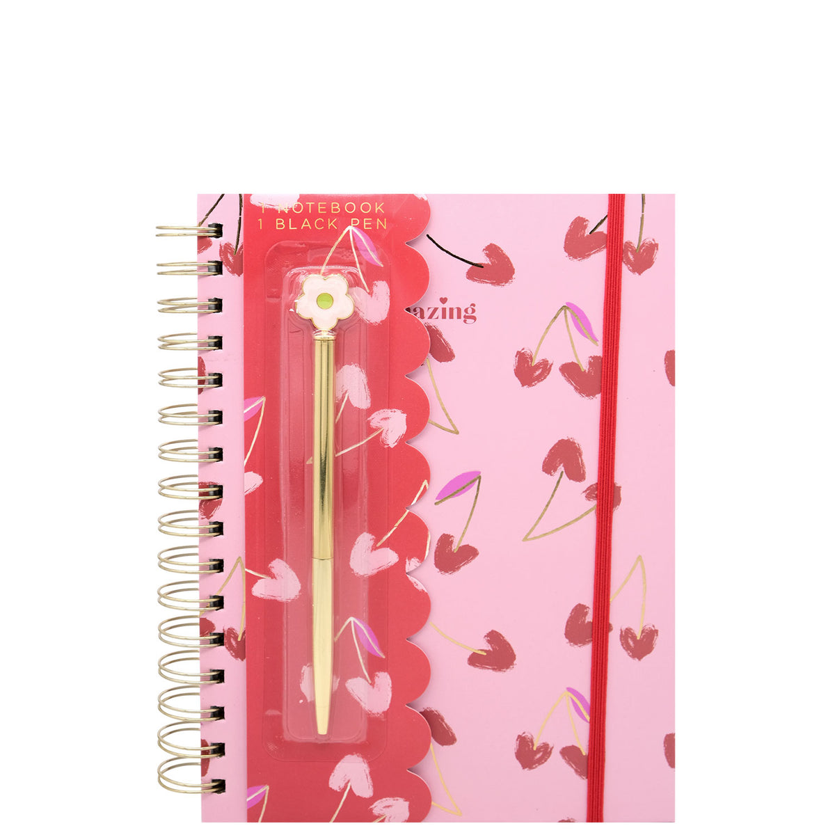 Cherry - Notebook with Pen