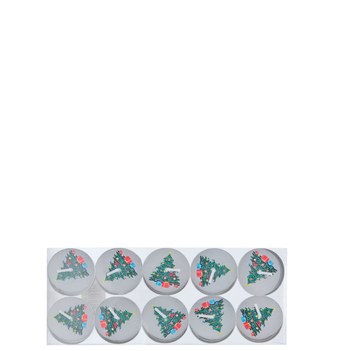 10Pc Christmas Tealight Candles