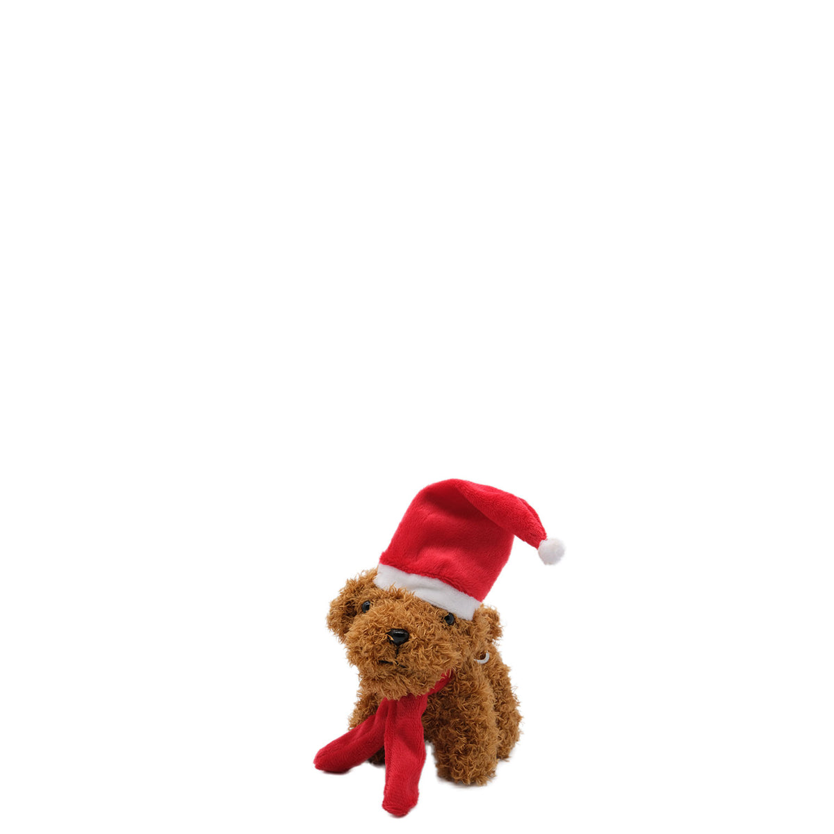 Festive Plush Dog