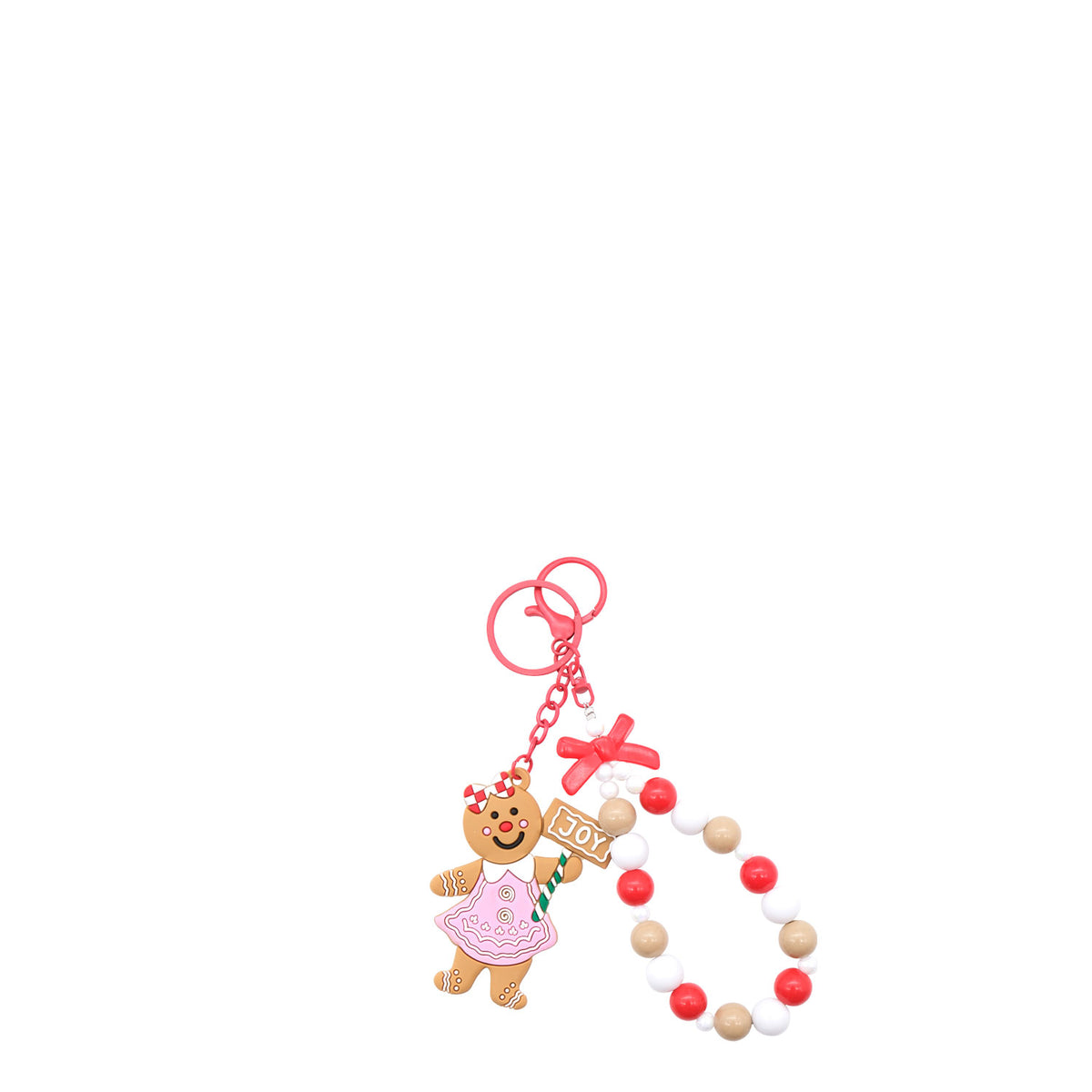 Gingerbread Girl - Keyring - Bag Charm