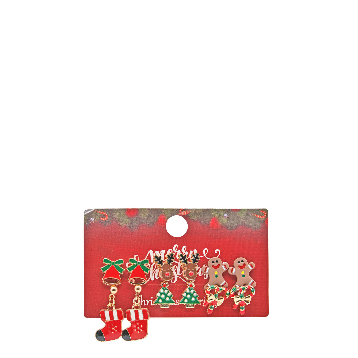 6 Pairs Assorted Earrings