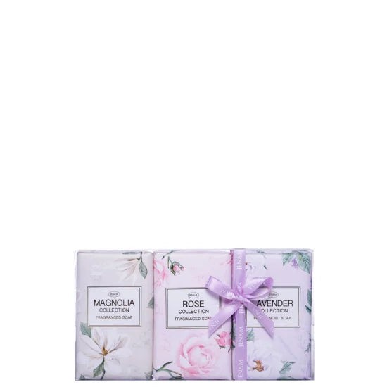 Flowers By Jenam Indulgent Trio (3 x 200g Fragranced Soaps)