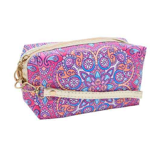 Pink Medley Small Barrel Bag - 17 x 9 x 7cm