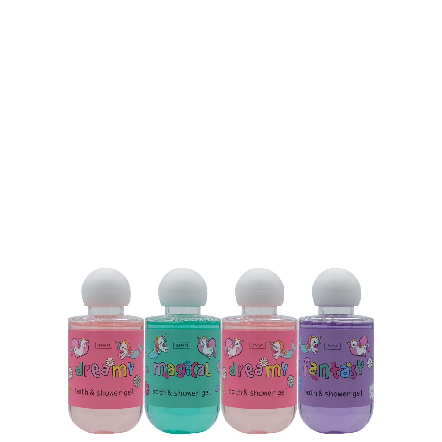 Magical Bath & Shower Gel Collection - 4 x 90ml Shower Gel
