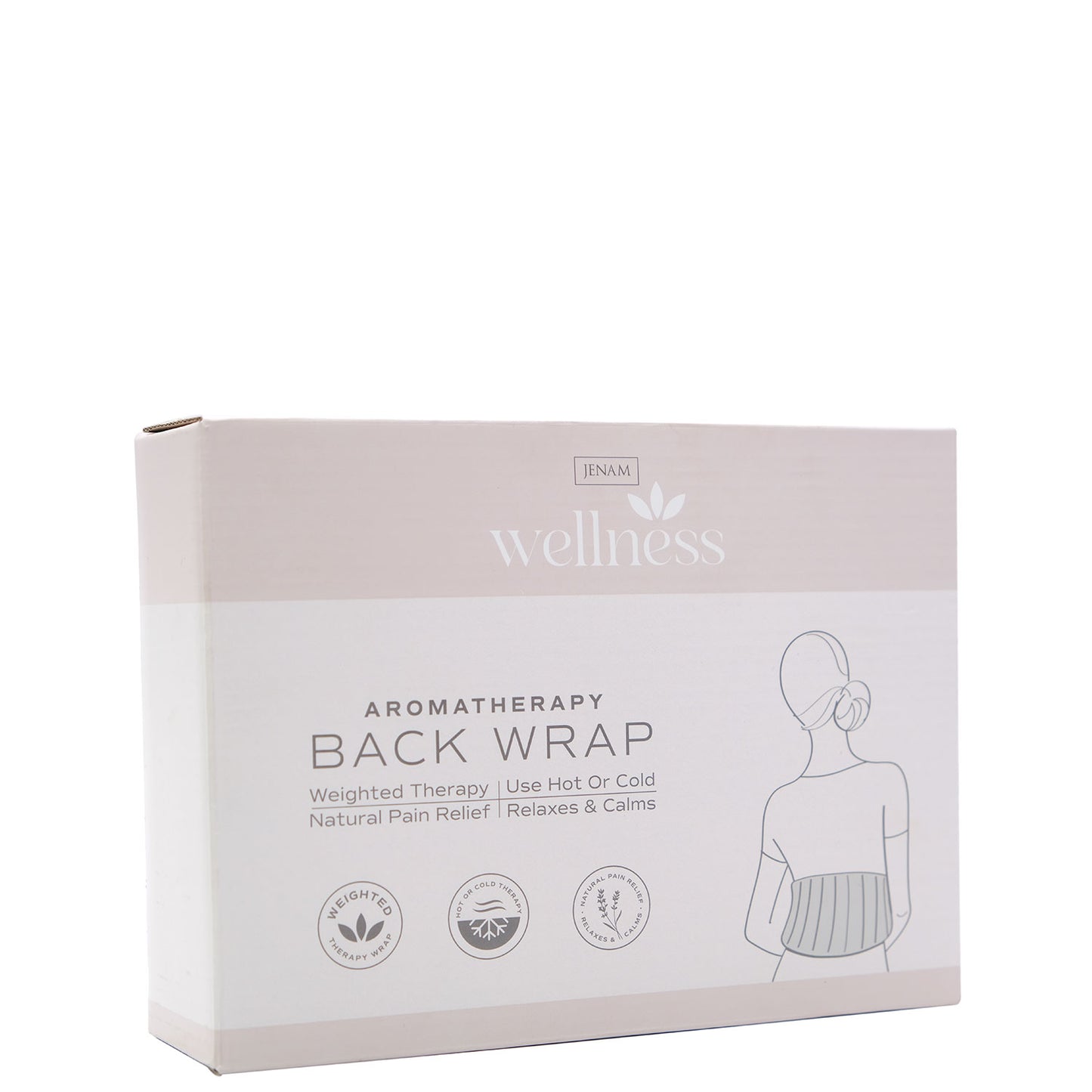 Jenam Wellness Aromatherapy Back Wrap - 125 X 23cm