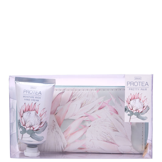 Protea Pretty Pair - 50ml Hand Cream & Wallet (19 X 10cm)