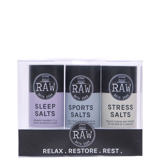 Relax. Restore. Rest (3 X 140g Bath Salts)