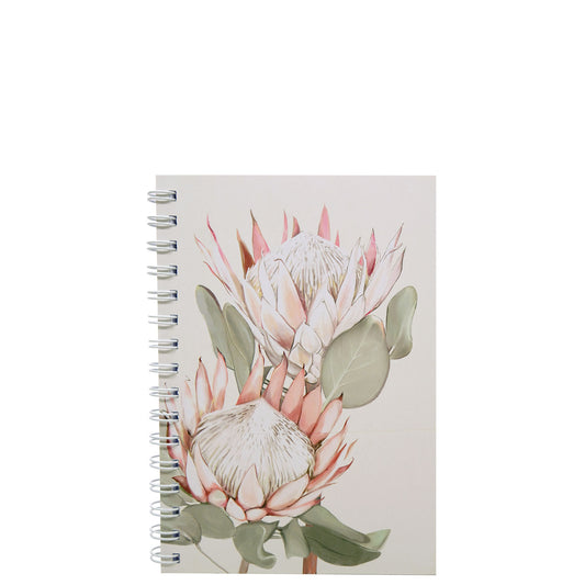 Protea Spiral Notebook (Lined) - A5