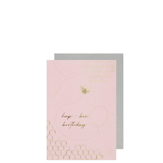 HAP-BEE BIRTHDAY Greeting Card