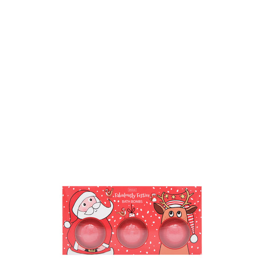 Christmas - Festive Bath Bomb Trio