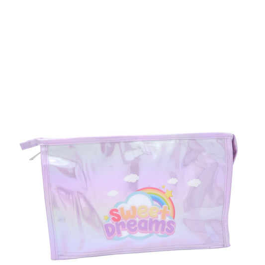 Hey Girl Sweet Dreams PVC Cosmetic Bag - Assorted - 25 x 16cm