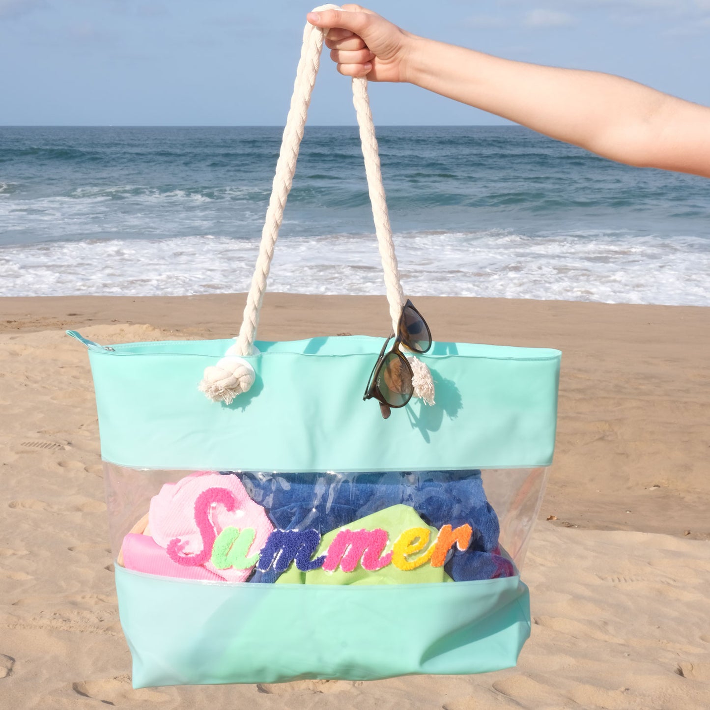 PVC Beach Bag (Summer) - 56 x 32cm