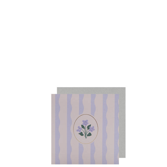 Scripture & Verse Greeting Card (Stripe) - 9.5 x 9.5cm