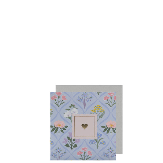 Scripture & Verse Greeting Card (Heart) - 9.5 x 9.5cm