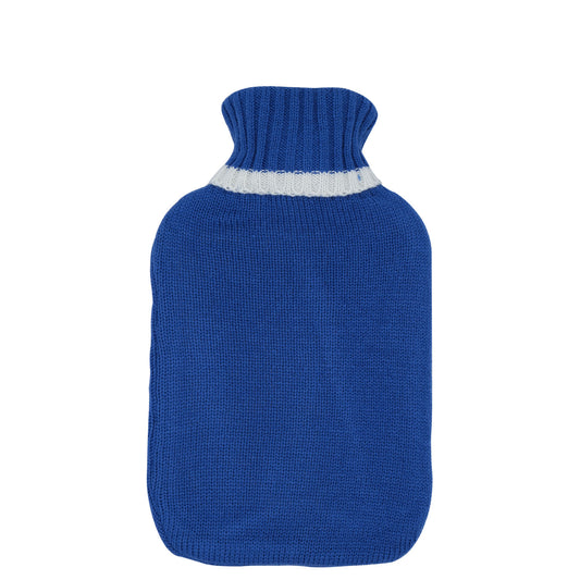 Cosy Hot Water Bottle (Knit Royal Blue) - 2 Litre