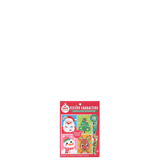 Christmas - Festive Characters Sticker Pad